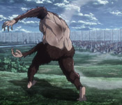 beast titan bombarding